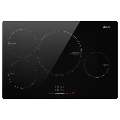 kupować 30 cali 4 palnik elektryczny Indukcja kuchnia 220-240V 7200W z precyzyjną kontrolą czasu zasilania online manufacture