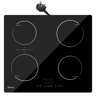 kupować Plug-in Induction Hob 13 Amp 2800W 60cm Zintegrowany elektryczny kucharz z strefą mostkową online manufacture