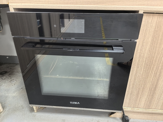 24-calowe piece do gotowania Elektryczne Rotisseries Touch Control Wbudowany konwekcja pojedyncza ściana Piece czarne